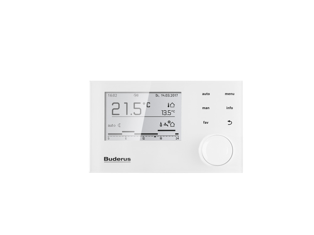 REGULATION CLIMATIQUE BUDERUS LOGAMATIC RC310 BLANCHE