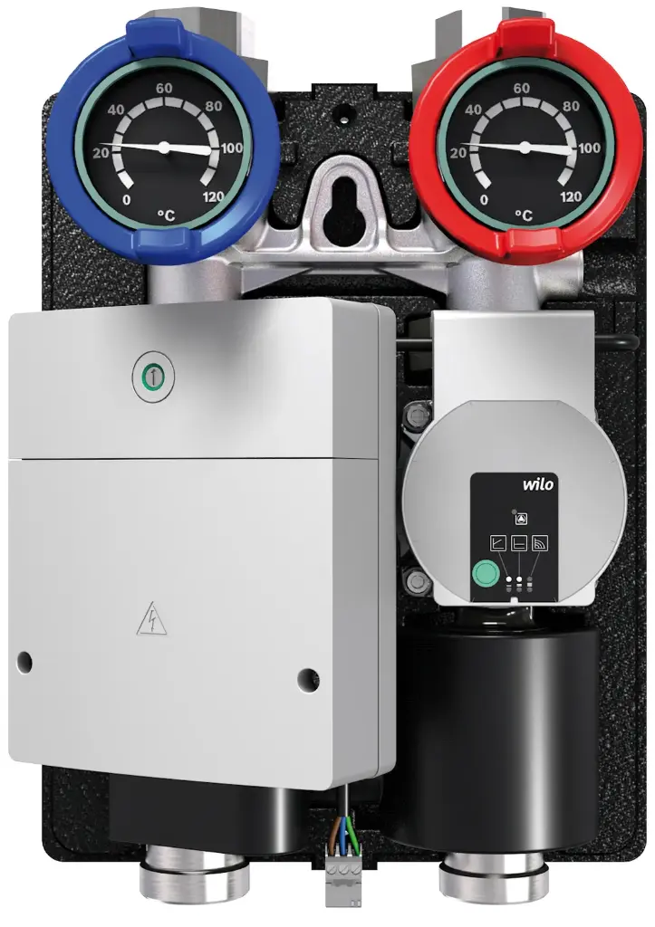 GROUPE POMPE BUDERUS CIRCUIT DIRECT + MODULE MM100 DN25 HS25/6