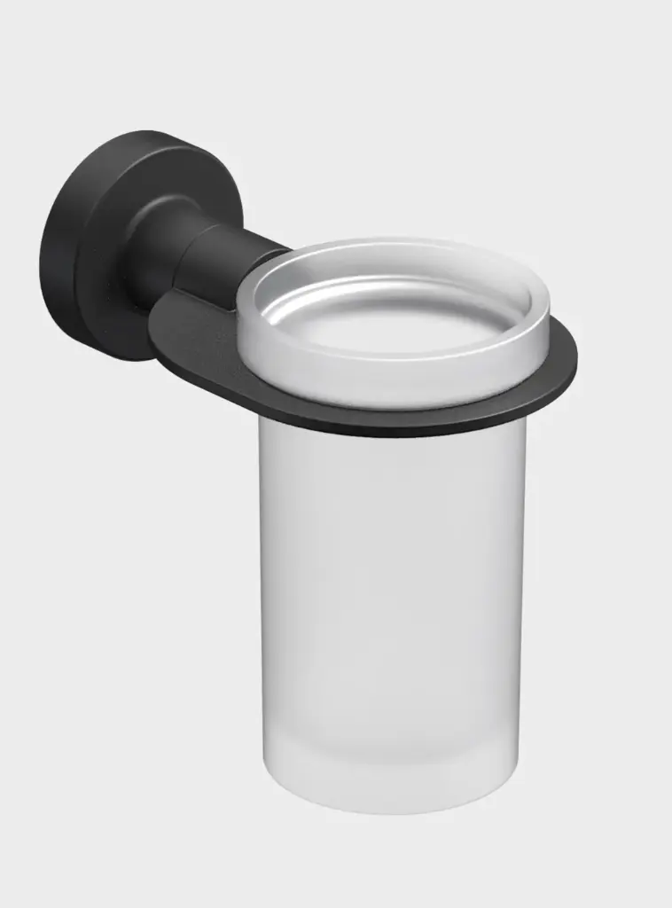 TECNO-PROJECT PORTE GOBELET NOIR MAT