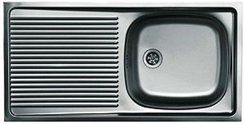 EVIER INOX A ENCASTRE SIMPLE 860*435