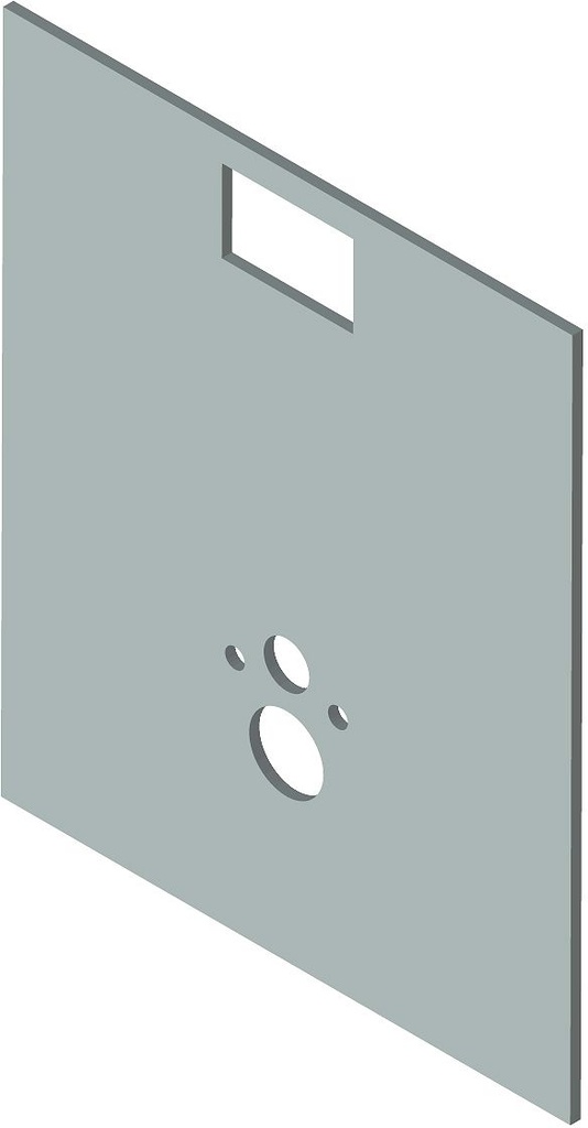 PANNEAU DE RECOUVREMENT POUR BATI SUPPORT