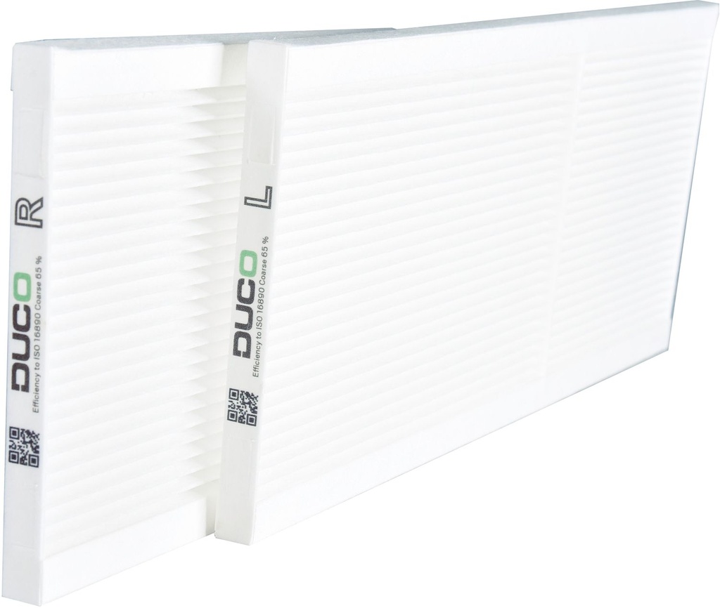 JEU DE 2 FILTRES POUR GROUPE DUCO ENERGY COMFORT D325