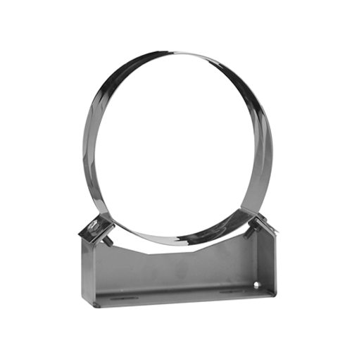 BRIDE MURALE NORMALE INOX DOUBLE PAROI 200mm