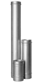 BUSE INOX SIMPLE PAROI 100CM 130