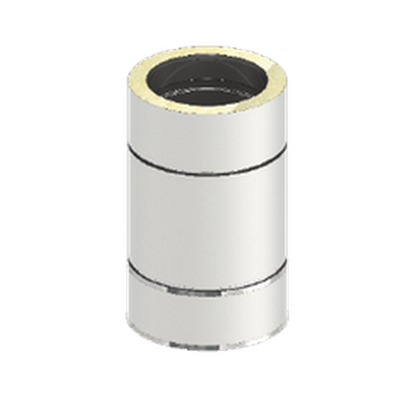 BUSE INOX DOUBLE PAROI 25CM 100mm