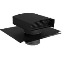 CHAPEAU DE TOITURE ARDOISE CARRE 125