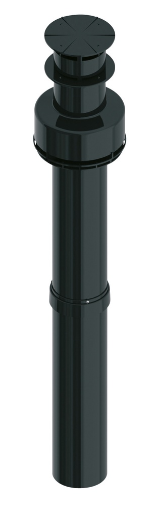 TERMINAL TOITURE PP/ALU EXPO INOX 60/100