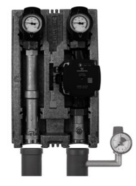 GROUPE POMPE ELCO ALTRON 1 CIRCUIT DIRECT UPM W3 AUTO 25-50