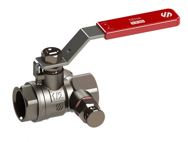 VANNE BILLE + PURGEUR FF 3/4