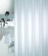 RIDEAU DE DOUCHE 120 X 200 CM BLANC