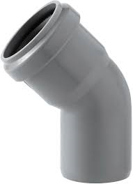 COUDE PVC A JOINT HT 45° 50