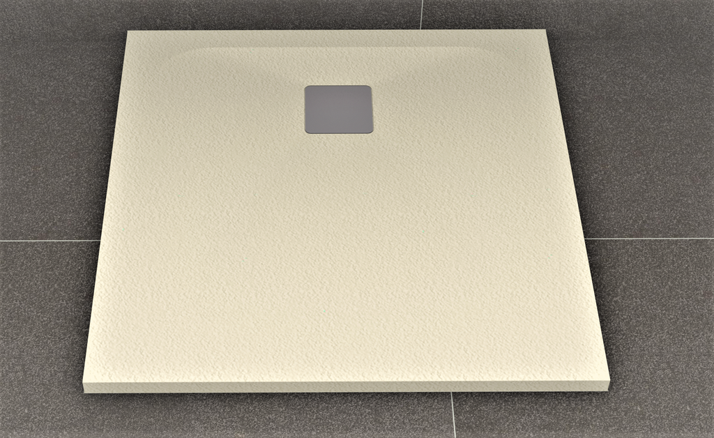 TUB DE DOUCHE ANTI DERAPANT IDEAL STANDARD ULTRA FLAT S 90 X 90 SABLE