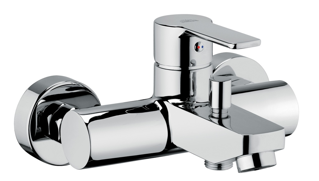 MITIGEUR BAIN DOUCHE PAFFONI RED NU CHROME