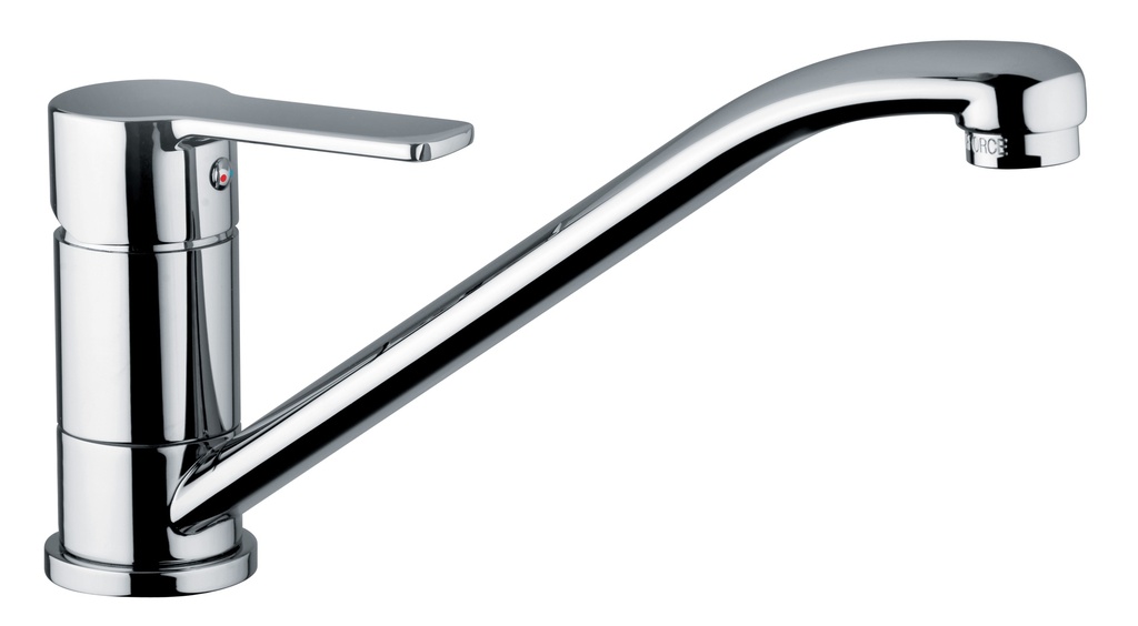 MITIGEUR EVIER PAFFONI RED CHROME