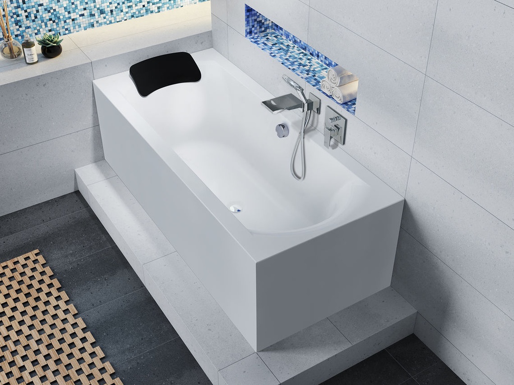 BAIGNOIRE RIHO LINARES PLUG AND PLAY GAUCHE 170 X 75 BLANC