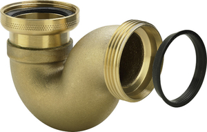 SIPHON DOUCHE SIMPLE 6/4 LAITON