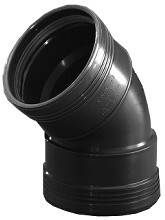 COUDE A JOINT PP WAVIN 45° FF 40mm