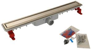 CANIVEAU DOCIA CADRE INOX 80CM 75-85