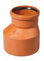 REDUCTION PVC EXC MF 110X125MM JOINT LIBRE ROUGE