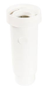 SIPHON PVC-C VERT 4/4 BLANC
