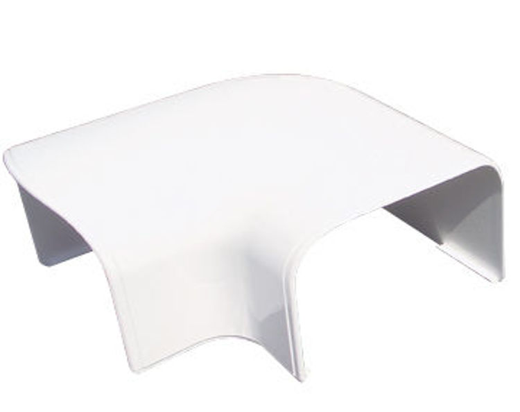 ANGLE PLAT POUR GOULOTTE PANASONIC 100*66 PAR 3 PIECES