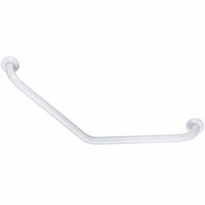 BARRE DE RELEVEMENT PELET COUDEE 135° BLANC