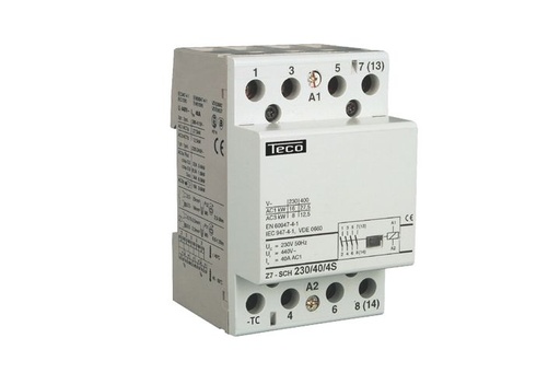 [Z7SCH2304040] CONTACTEUR TECO 230V 40A 4NO