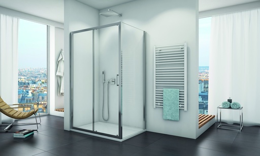 [TOPF09005007] PAROI FIXE SANSWISS TOP-LINE 90CM TRANSPARENT