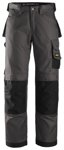 [33127404096] PANTALON SNICKERS GRIS/NOIR 3312 TAILLE 096