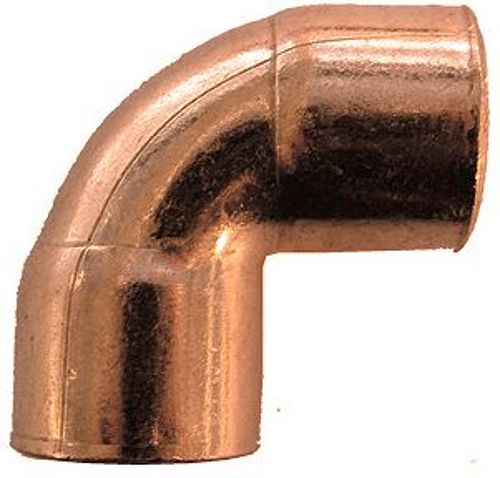[9012CU] COUDE CUIVRE A SOUDER FF 90° 12mm