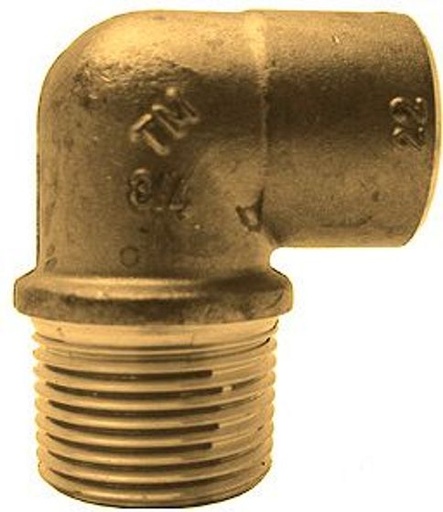 [CFC1/2M10] COUDE FE - CU A SOUDER 1/2 M - 10 (JUSQU'A EPUISEMENT)