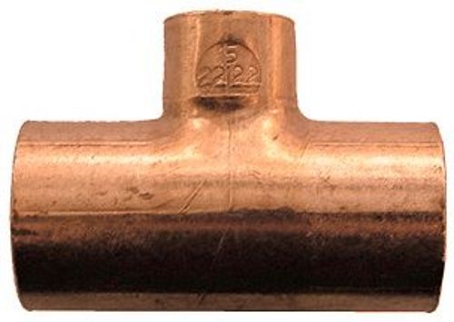 [T221822] TE CUIVRE A SOUDER 22 - 18 - 22