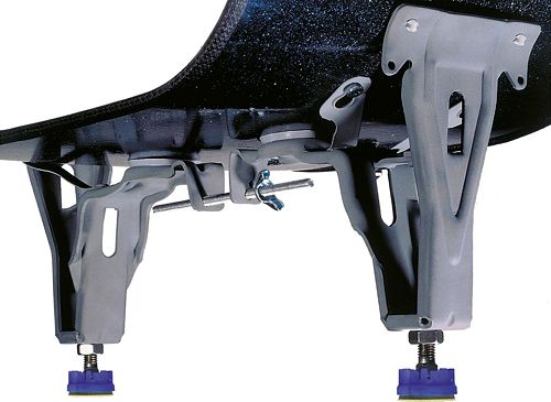 [5030] PIEDS DE BAIGNOIRE A VISSER KALDEWEI