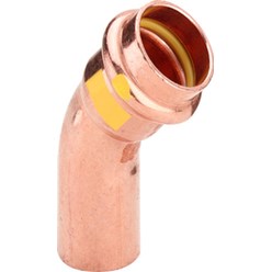 [12128GS] COUDE A SERTIR PROFIPRESS GAZ MF 45° 28