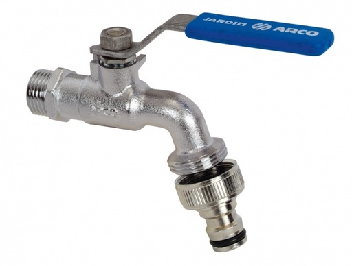 [RDSB1/2] ROBINET DOUBLE SERVICE A BILLE 1/2