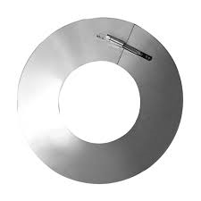 [FU41150] ROSACE INOX SIMPLE PAROI 150