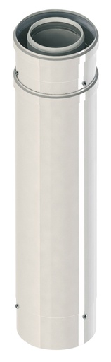 [CPALUTA20S08/125] ALLONGE VENTOUSE PP/ALU EXPO INOX 2M 80/125