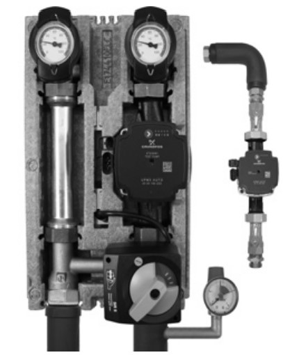 [3734870] GROUPE POMPE ELCO 1 CIRCUIT MELANGE ET BOILER SOUS JACENT UPM W3 AUTO 25-50 3734870