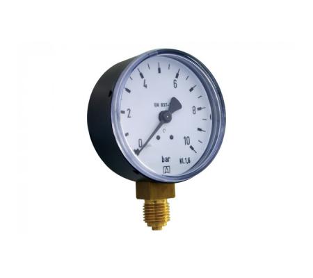 [30044EURO-INDEX] MANOMETRE 50mm 1/4 MALE RADIAL 0-10 BARS