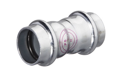 [27022ASF] MANCHON A SERTIR V-PRESS ELECTROZINGUE 22mm