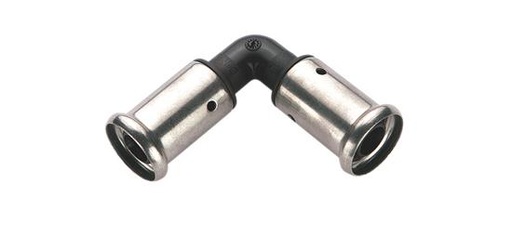 [CALPS16H] COUDE ALPEX A SERTIR HENCO PVDF 16mm X 16mm