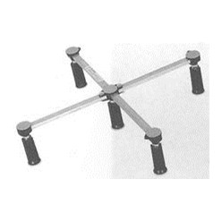 [100599000] PIED PLIABLE POUR TUB DOUCHE 8.7-11.5cm