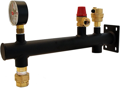 [EUROCONSOLEA] COLLECTEUR PORTE-ACCESSOIRES MONTE ACIER 3/4"  3BAR