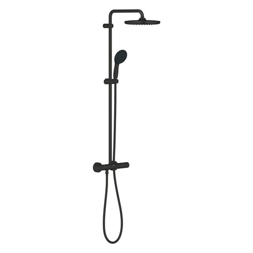 [266702431] SHOWERPIPE GROHE TEMPESTA 250 NOIR MAT 266702431