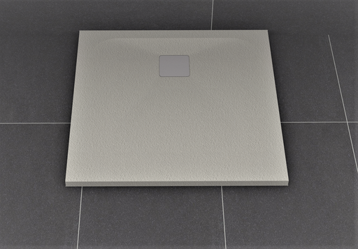 [K8214FS] TUB DE DOUCHE ANTI DERAPANT IDEAL STANDARD ULTRA FLAT S 80 X 80 CONCRETE GREY