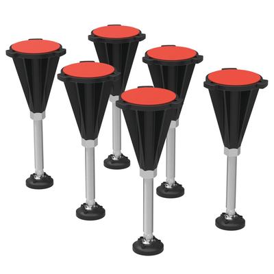 [K936467] SET DE PIEDS 6 PIECES POUR TUB DOUCHE IDEAL STANDARD