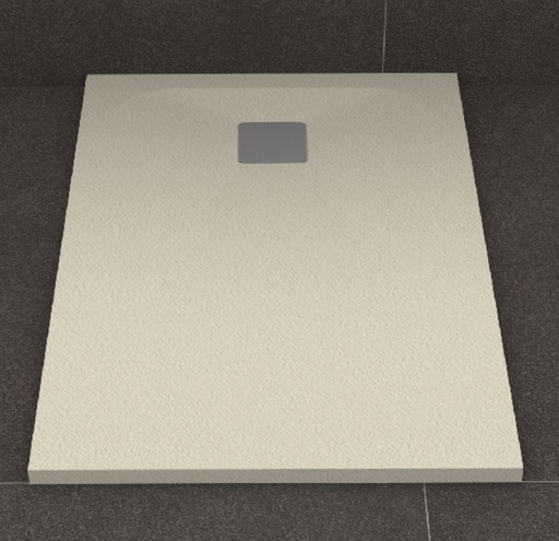 [K8219FT] TUB DE DOUCHE ANTI DERAPANT IDEAL STANDARD ULTRA FLAT S 100 X 80 SABLE