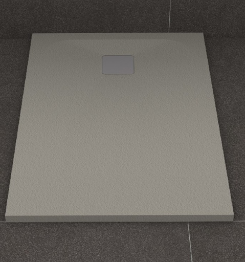 [K8227FS] TUB DE DOUCHE ANTI DERAPANT IDEAL STANDARD ULTRA FLAT S 120 X 80 CONCRETE GREY