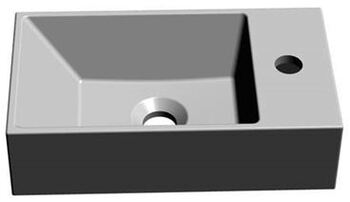 [LAVTHI40*22] LAVE-MAINS GRANADA THINY 40*22cm BLANC