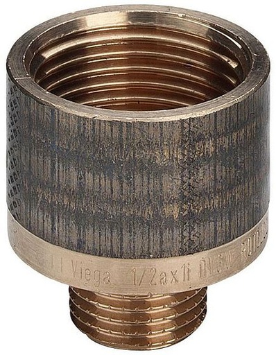 [2464/41/2L] MANCHON REDUIT 4/4F - 1/2M LAITON VIEGA